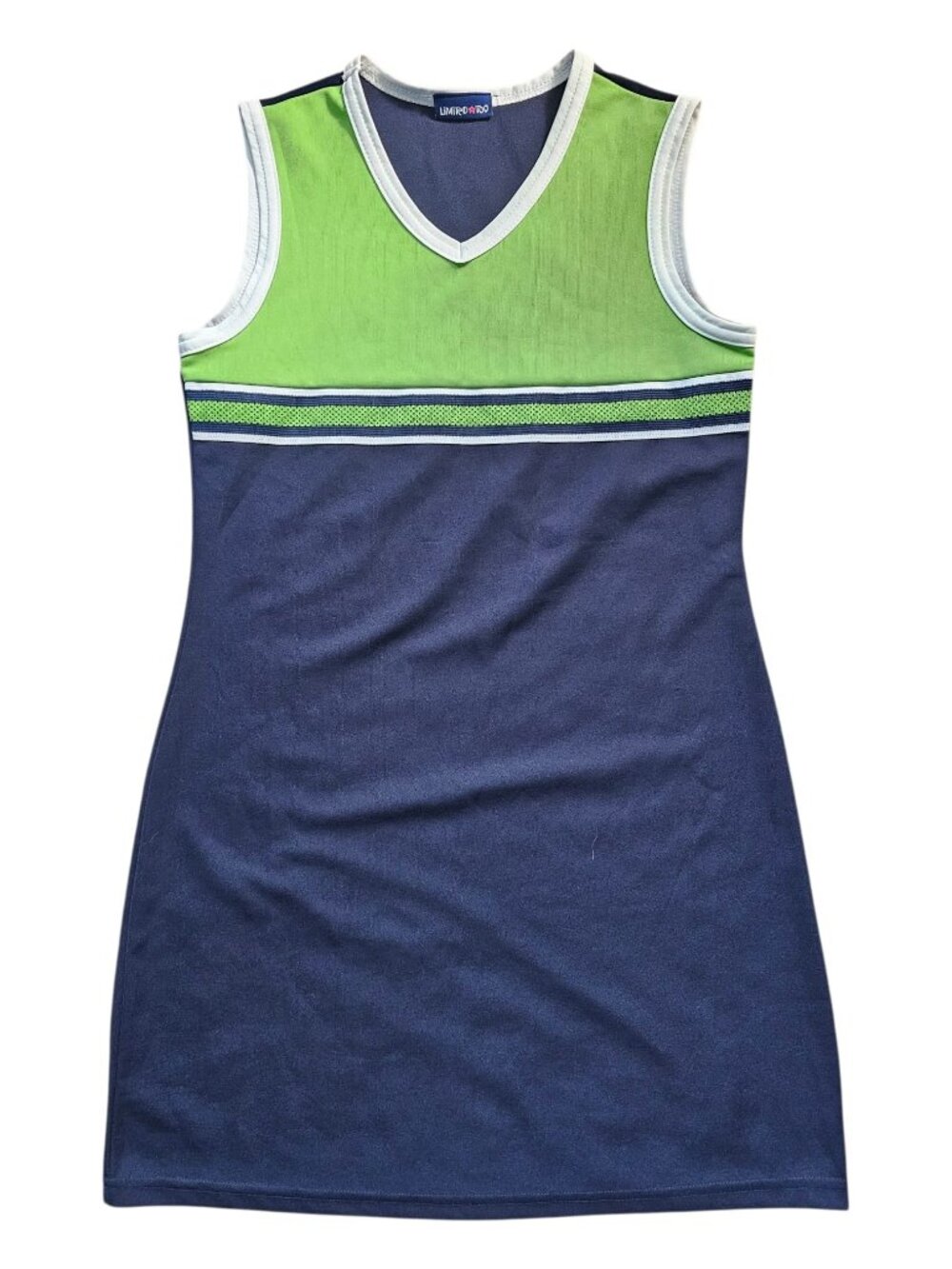 90s Limited Too athletic-style tank dress . fits Junior XS